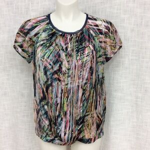 Simply Vera Vera Wang Large Multicolored Top